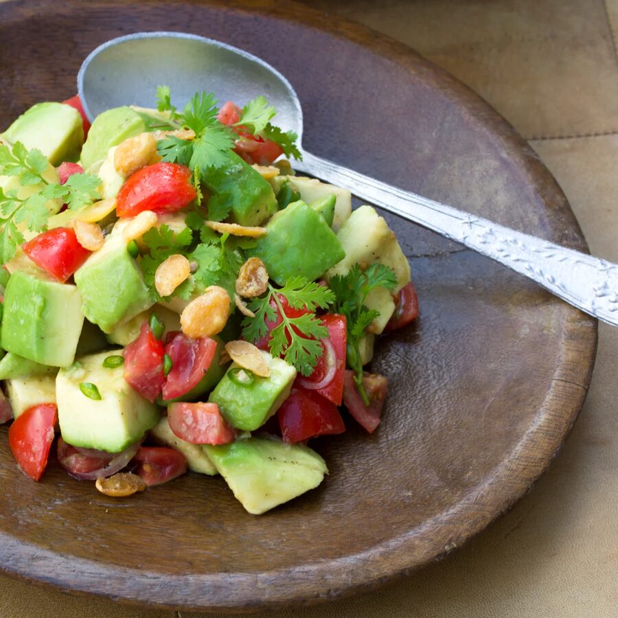 Avocadosalat aus Myanmar